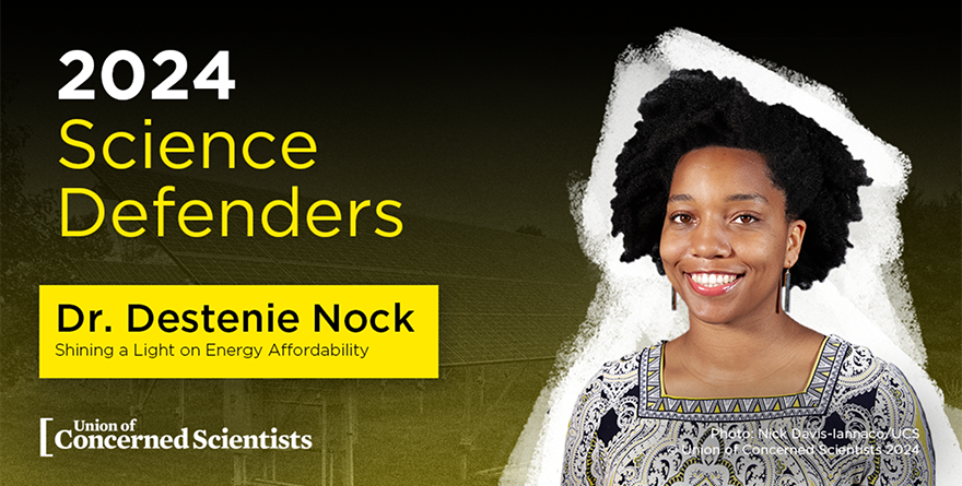 Destenie Nock - Science Defender graphic